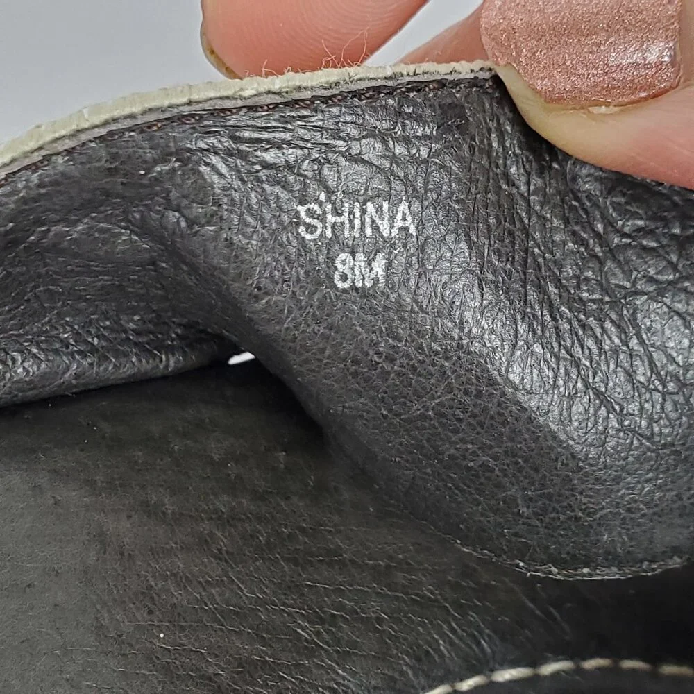 Donald J Pliner Shina Slip-On Slide-On Platform Wedge Sandals Size 8M